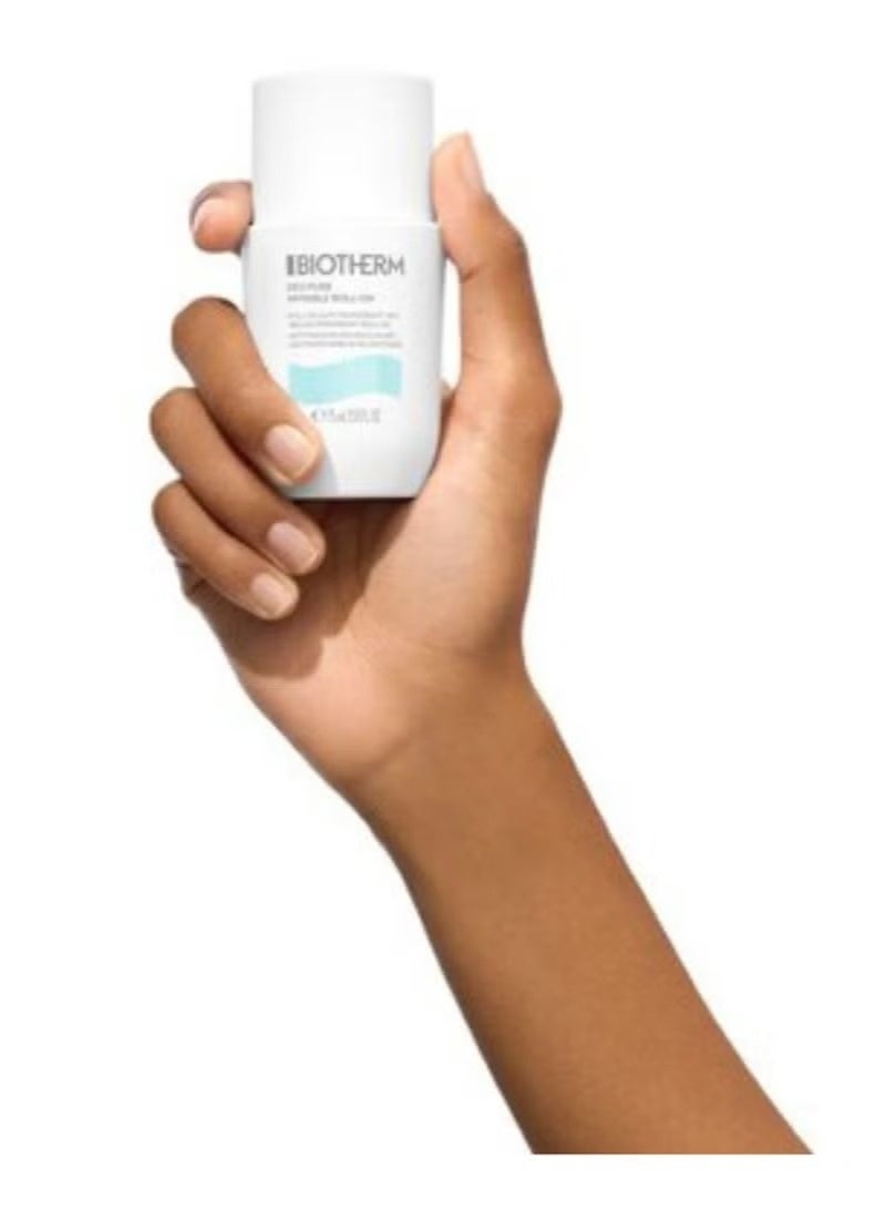 Biotherm Deo Pure Invisible 48H Antiperspirant Roll-On 75ml - Image 4